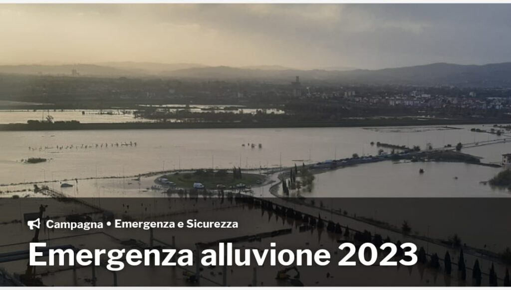 Portale della Regione Toscana per la ricognizione/rendicontazione dei danni dell’alluvione 2023